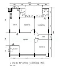 Blk 401 Sun Plaza Green (Tampines), HDB 5 Rooms #622722841